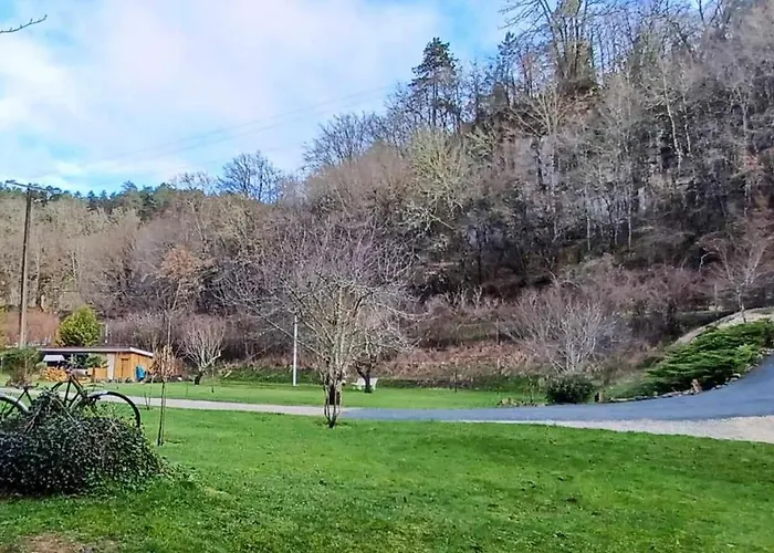 아파트 Le Clos Du Roc Rouge Castels