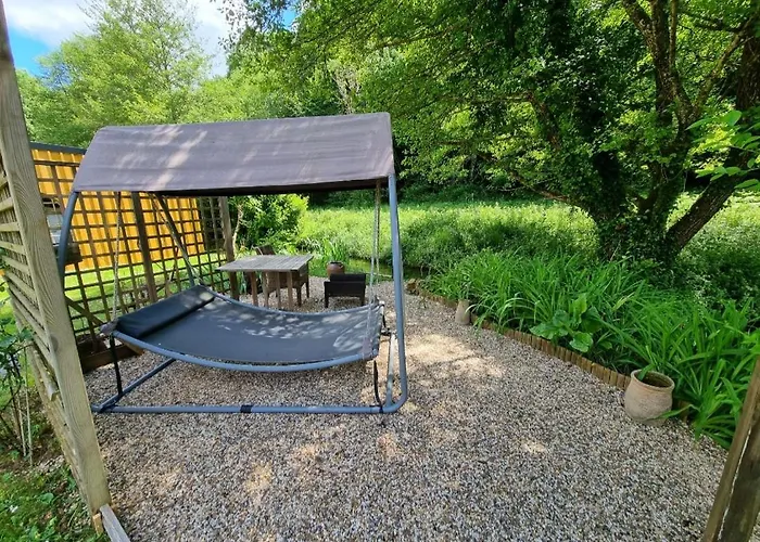 아파트 Le Clos Du Roc Rouge Castels